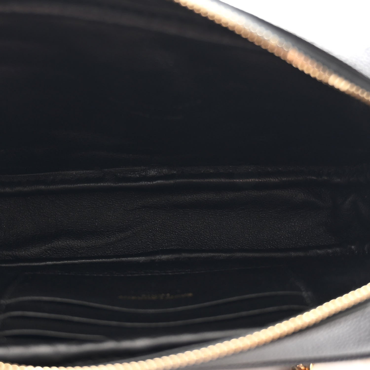 Saint Laurent Grain De Poudre Matelasse Monogram Mini Lou Camera Bag Dark Smog 5 of 10