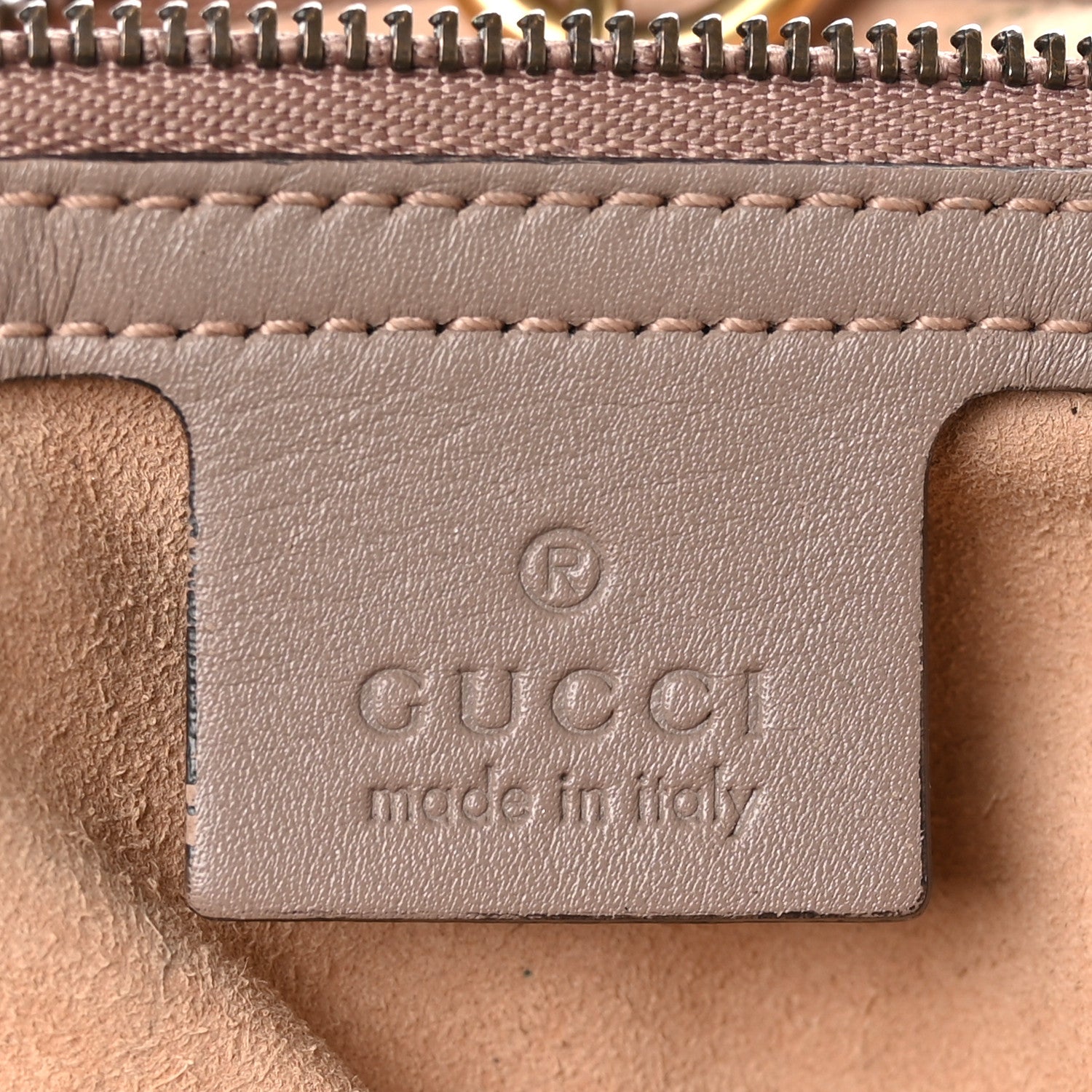 Gucci Calfskin Matelasse Medium GG Marmont Shoulder Bag Porcelain Rose 6 of 11