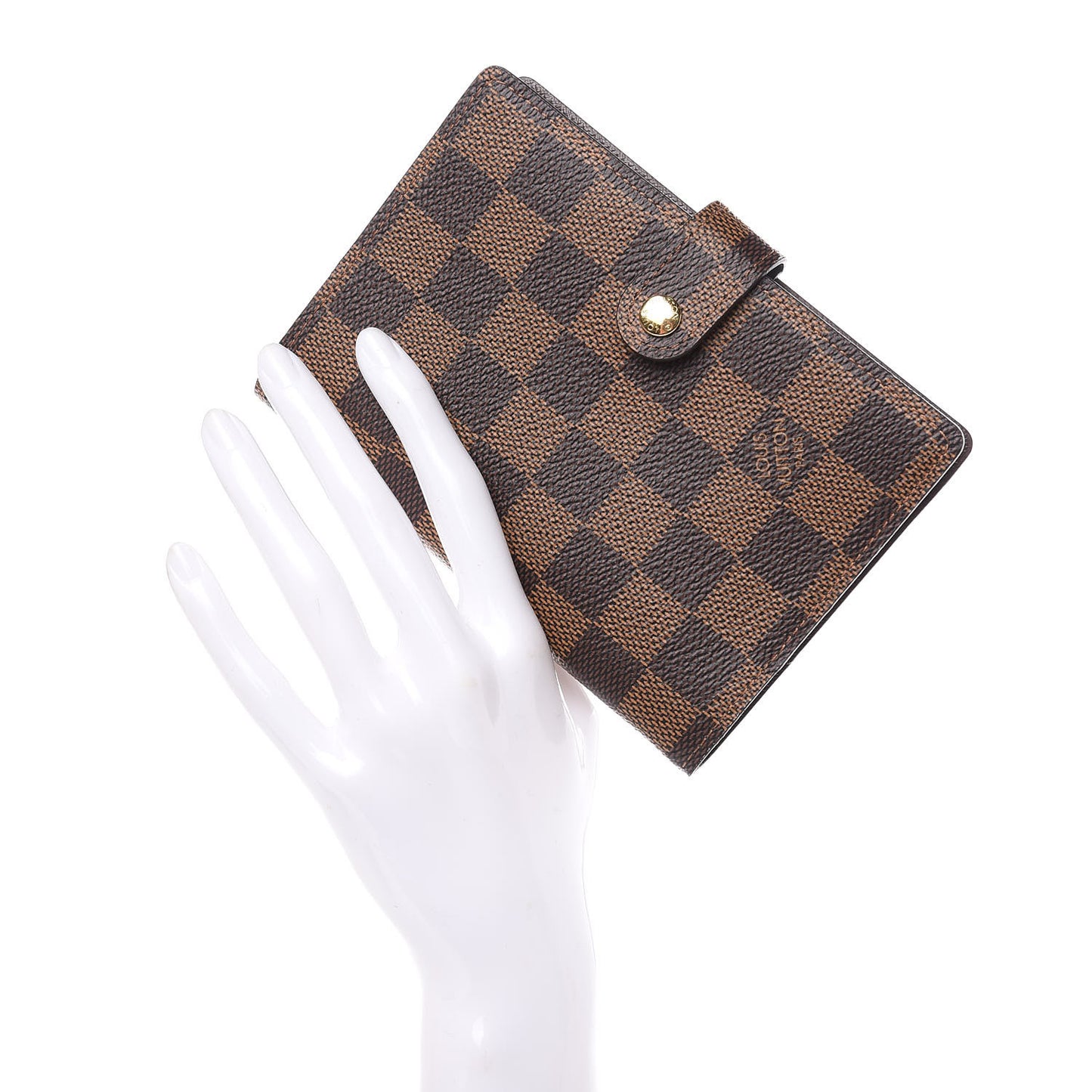 Damier Ebene Small Ring Agenda Cover