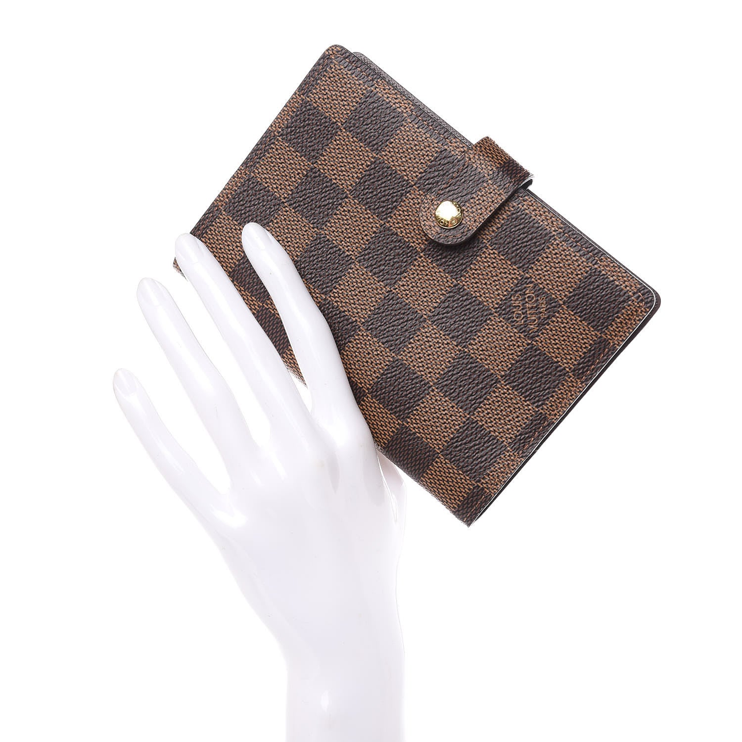Louis Vuitton Damier Ebene Small Ring Agenda Cover 2 of 7