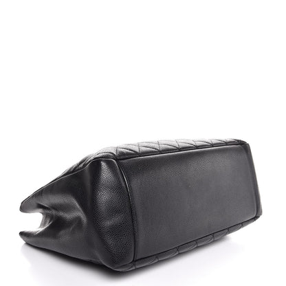 Chanel Caviar Quilted Grand Shopping Tote GST Black 4 of 11