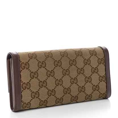 Gucci Monogram Sukey Continental Wallet Dark Brown 3 of 8