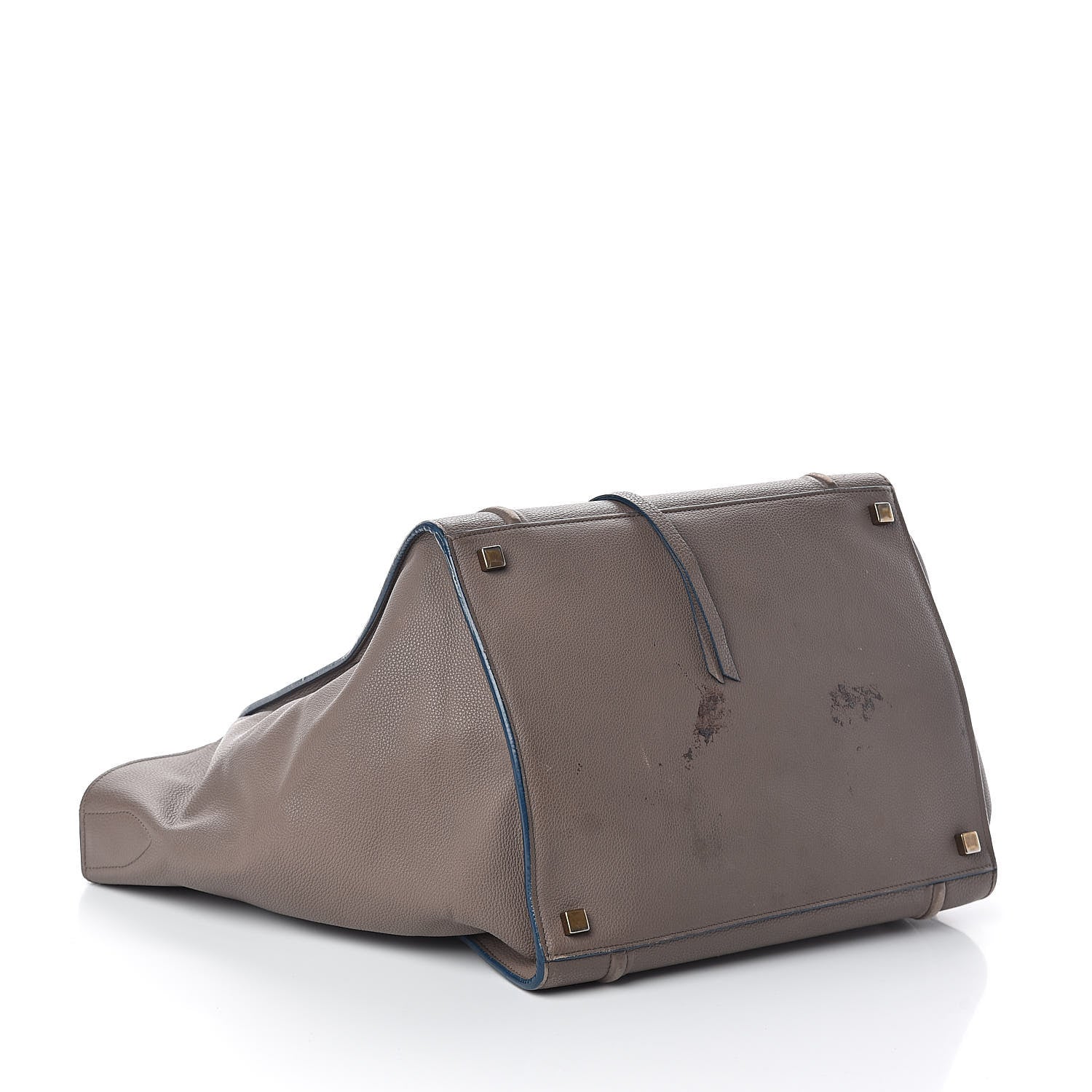 Celine Baby Grained Calfskin Medium Phantom Luggage Taupe 4 of 16