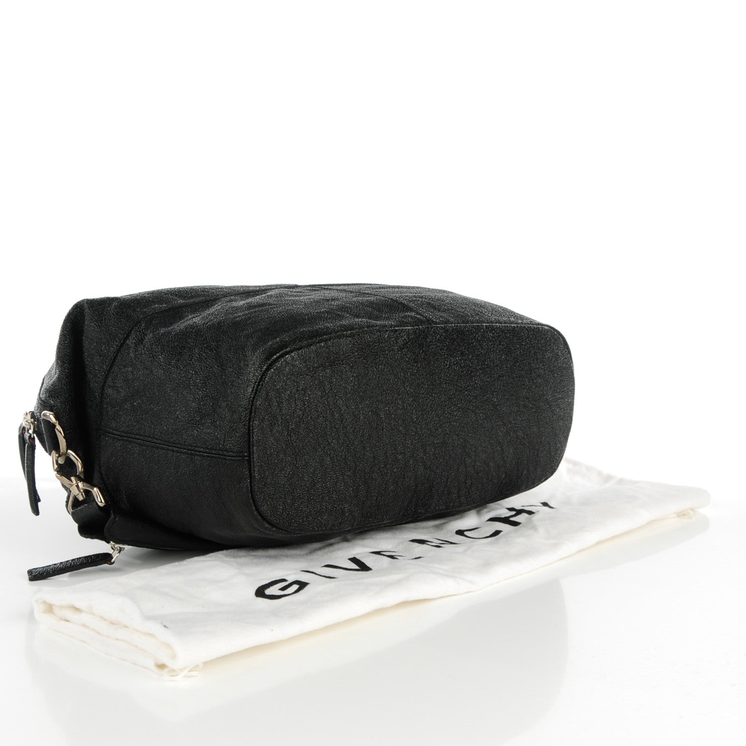 Givenchy Glazed Pebbled Calfskin Medium Nightingale Black 4 of 9