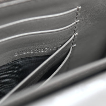 Saint Laurent Calfskin Monogram Sunset Chain Wallet Earth 8 of 12