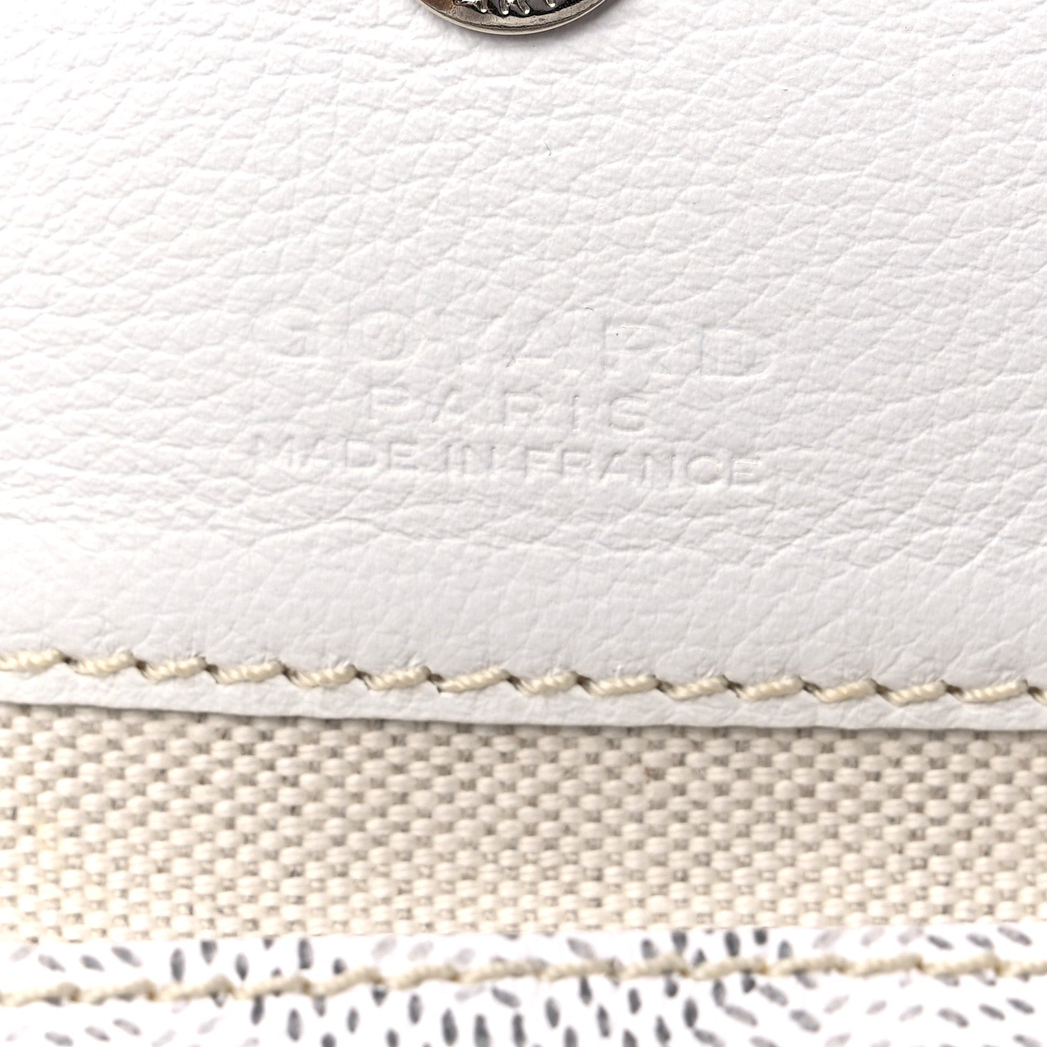 Goyard Goyardine Saint Louis PM White 7 of 9