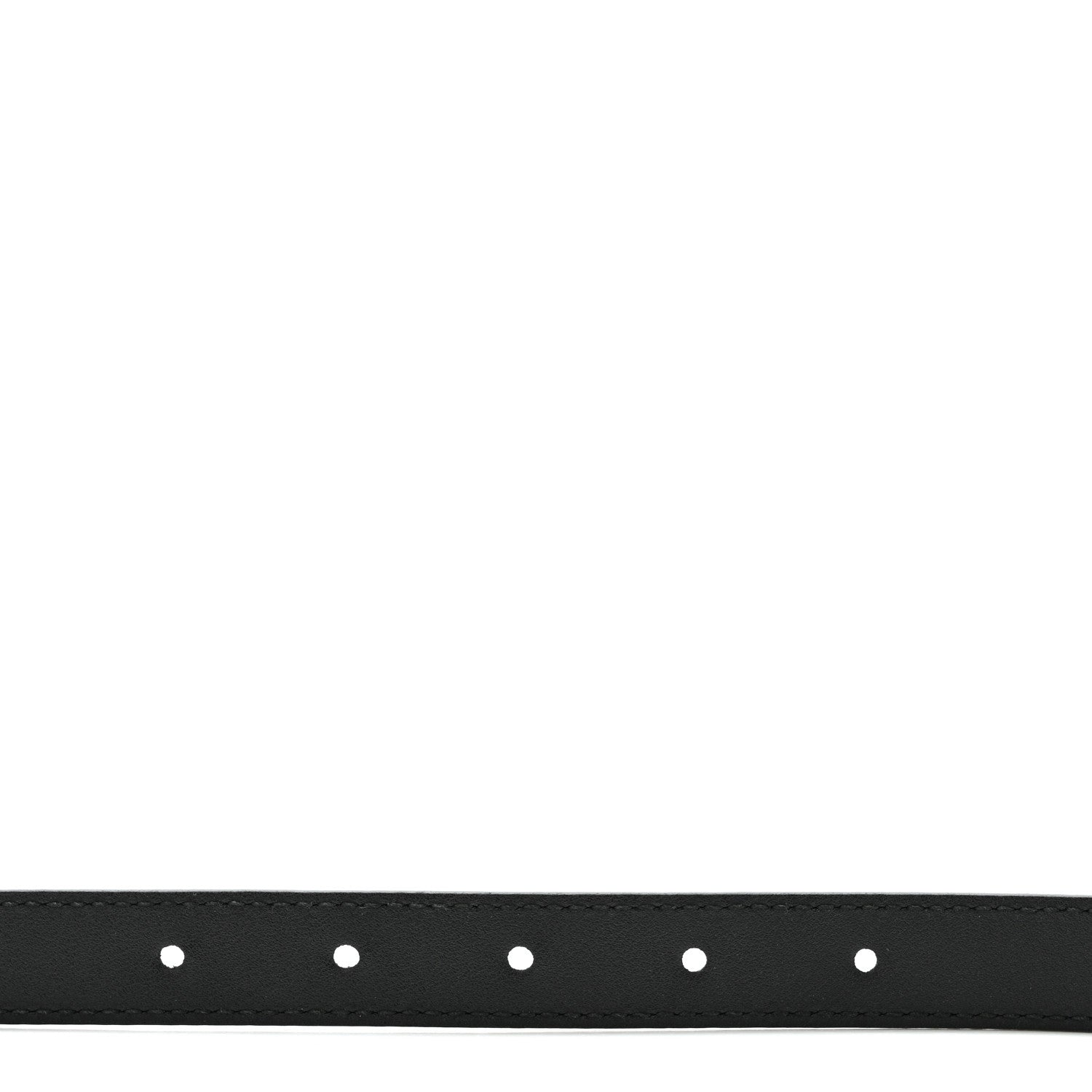 Gucci Calfskin Double G 20mm Belt 85 34 Black 4 of 6