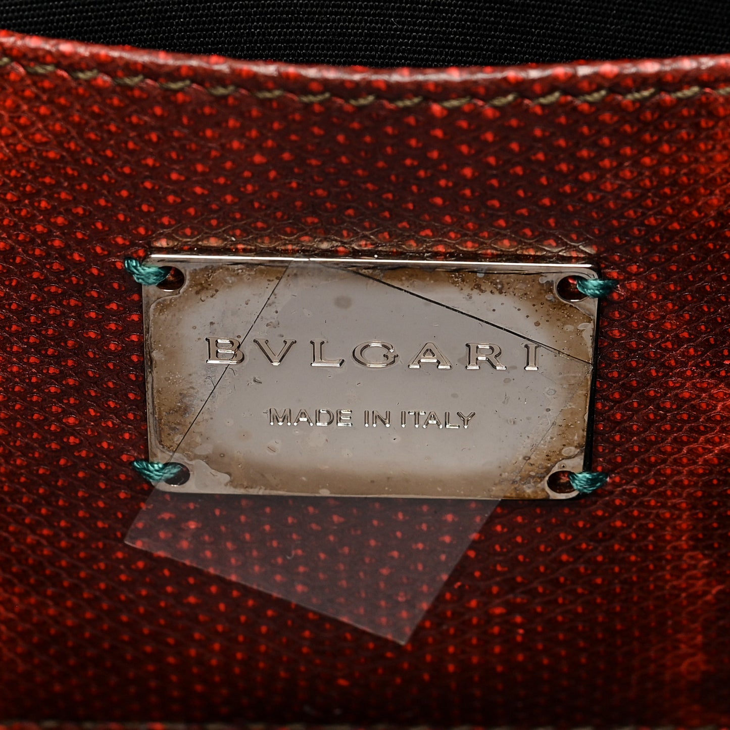 Karung Serpenti Forever Small Shoulder Bag Red