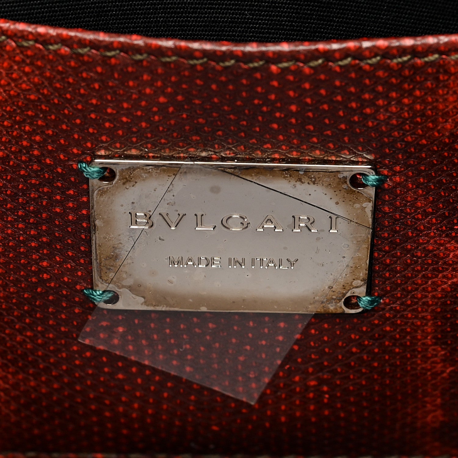 Bulgari Karung Serpenti Forever Small Shoulder Bag Red 7 of 9