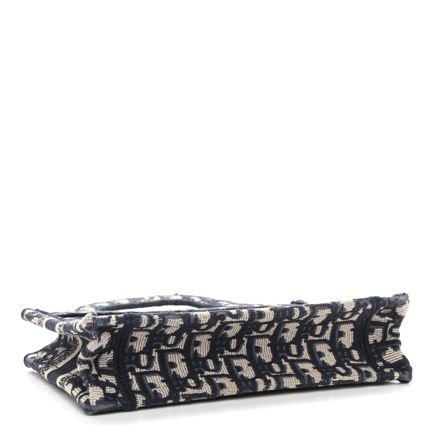 Oblique Mini Book Tote Blue Multicolor
