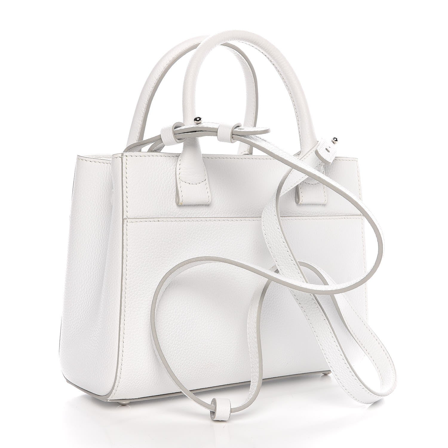 Chanel Grained Calfskin Mini Neo Executive Shopper Tote White 3 of 7