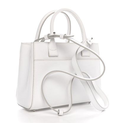 Chanel Grained Calfskin Mini Neo Executive Shopper Tote White 3 of 7