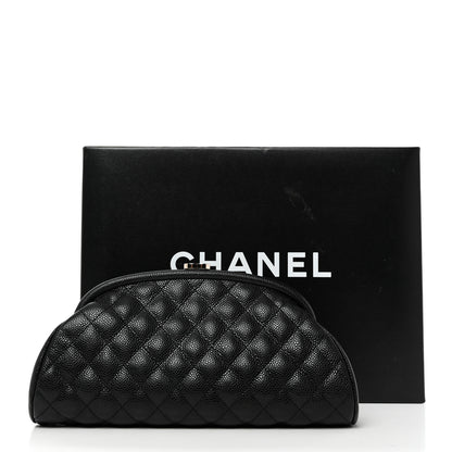 Chanel Caviar Quilted Timeless Clutch Black 9 of 9