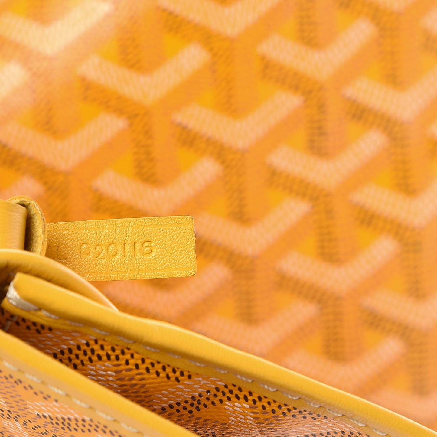 Goyardine Saint Louis PM Yellow