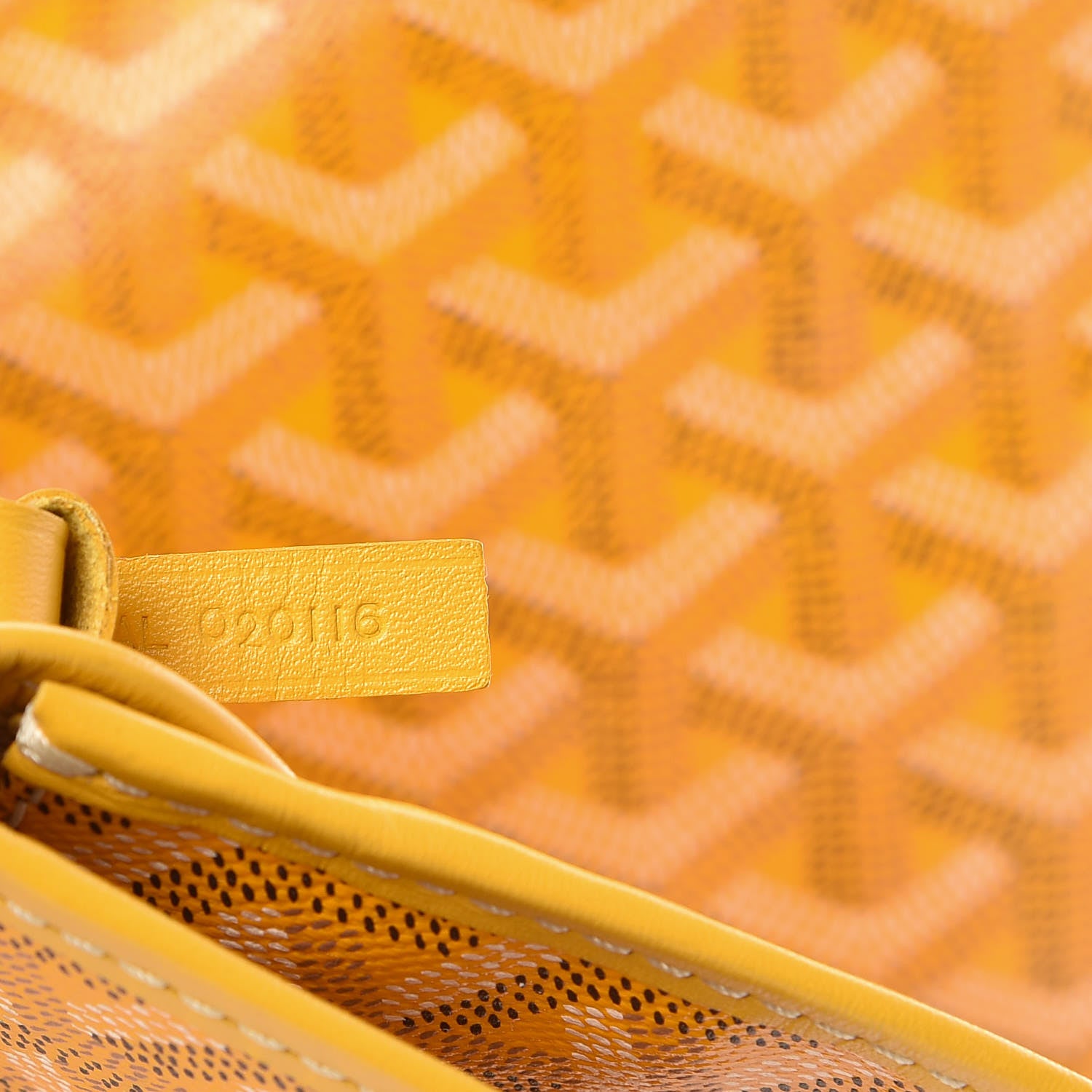 Goyard Goyardine Saint Louis PM Yellow 9 of 12