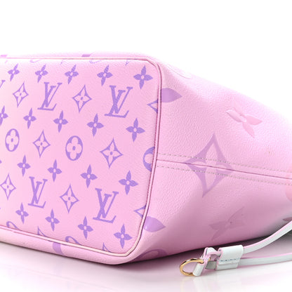 Louis Vuitton Monogram Giant Spring In The City Neverfull MM Sunrise Pastel 9 of 9