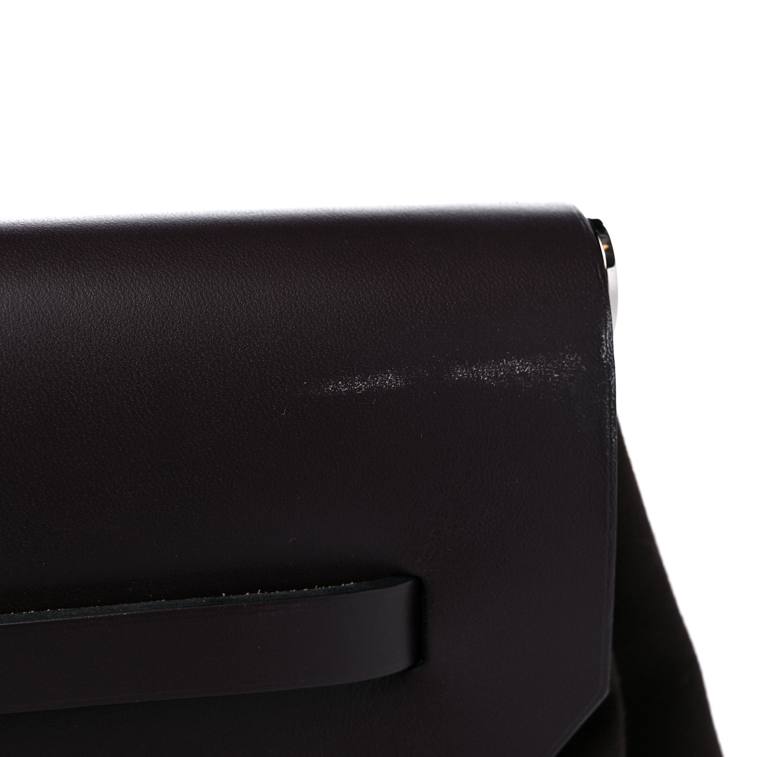 Hermes Military Toile Vache Hunter Herbag Zip Retourne Cabine Bag Ebene 13 of 14