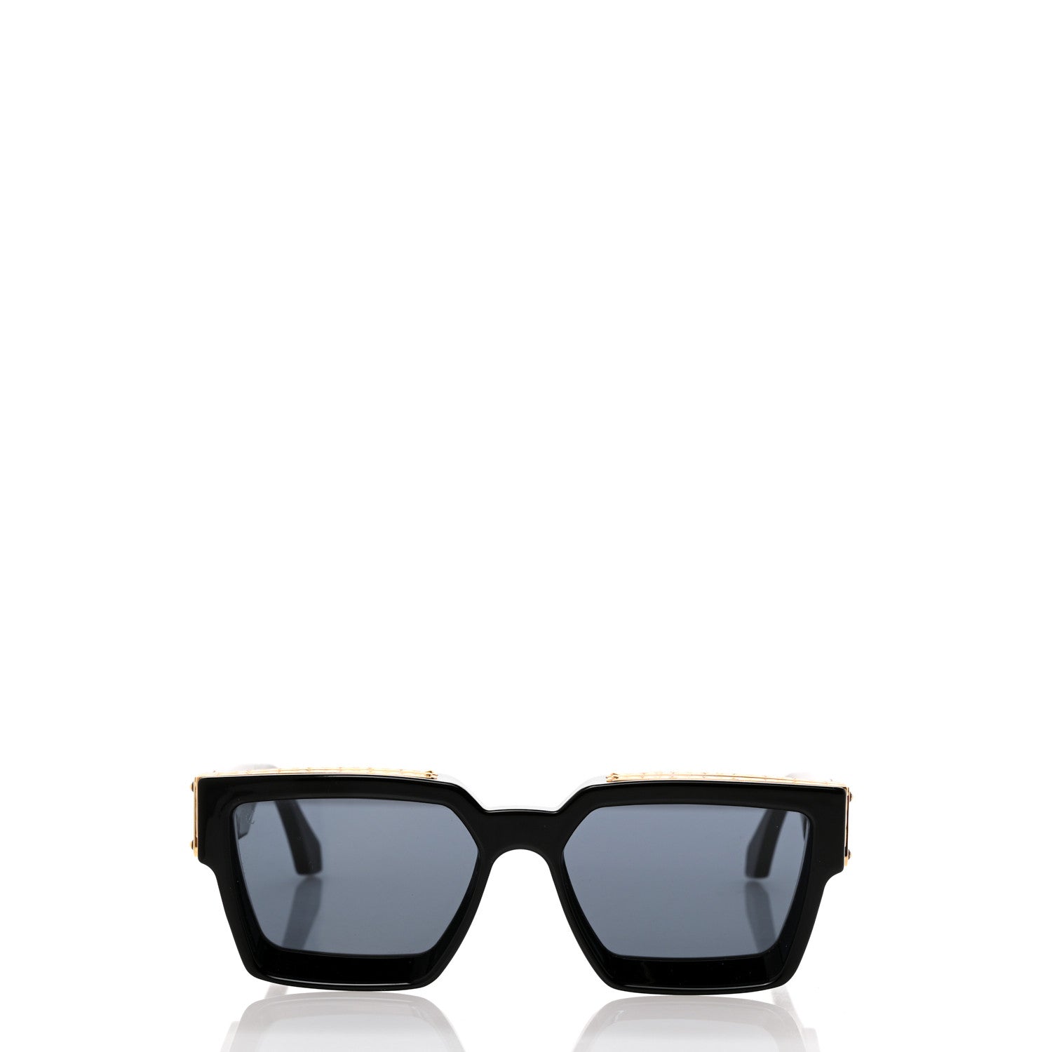 Louis Vuitton Acetate 1.1 Millionaires Sunglasses Z1165W Black 2 of 9