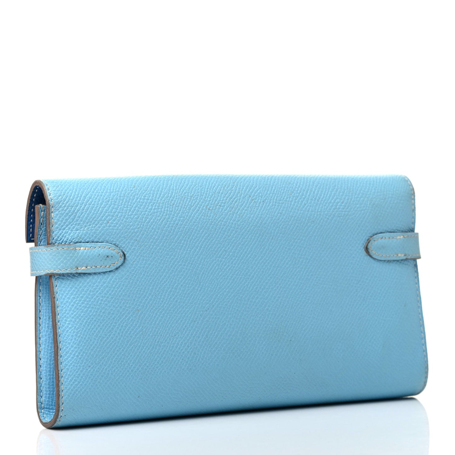 Epsom Kelly Longue Wallet Celeste