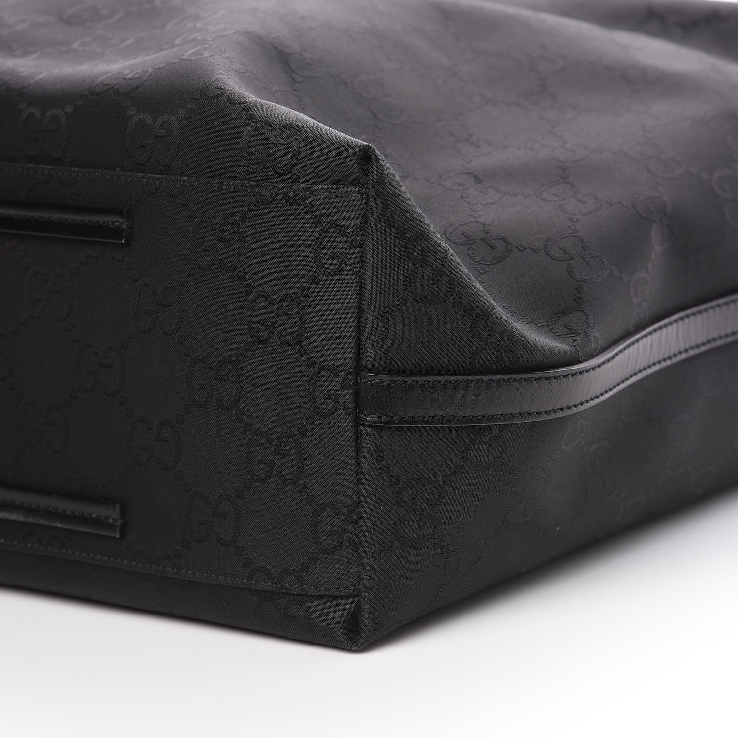 Gucci Nylon Monogram Gifford Tote Black 8 of 8