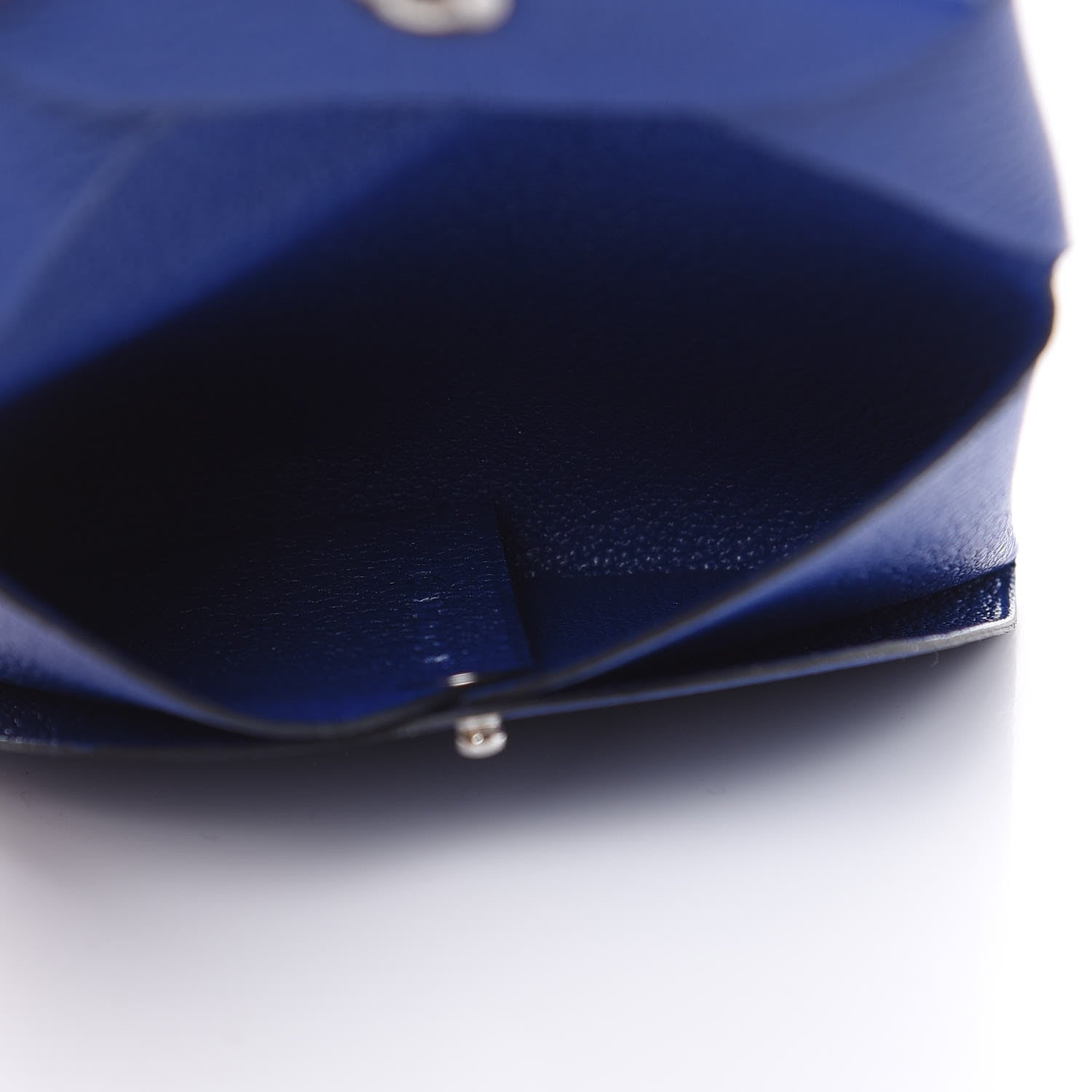 Hermes Chevre Mysore Bastia Coin Purse Bleu Electrique 5 of 7