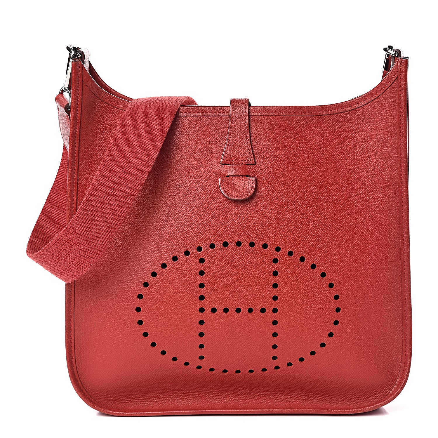 Hermes Epsom Evelyne PM Vermillion 1 of 23