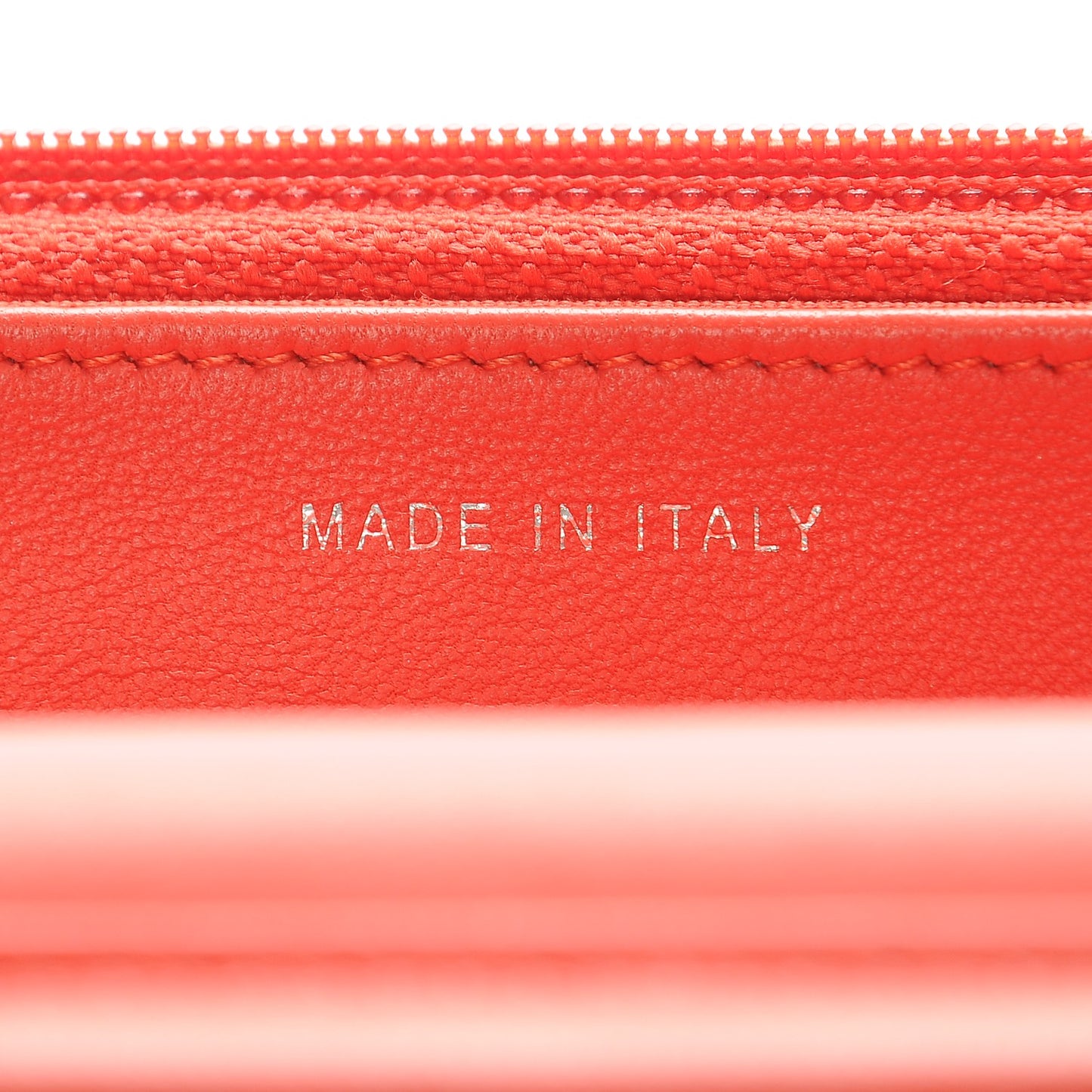 Lambskin Quilted Coco Boy Wallet On Chain WOC Orange