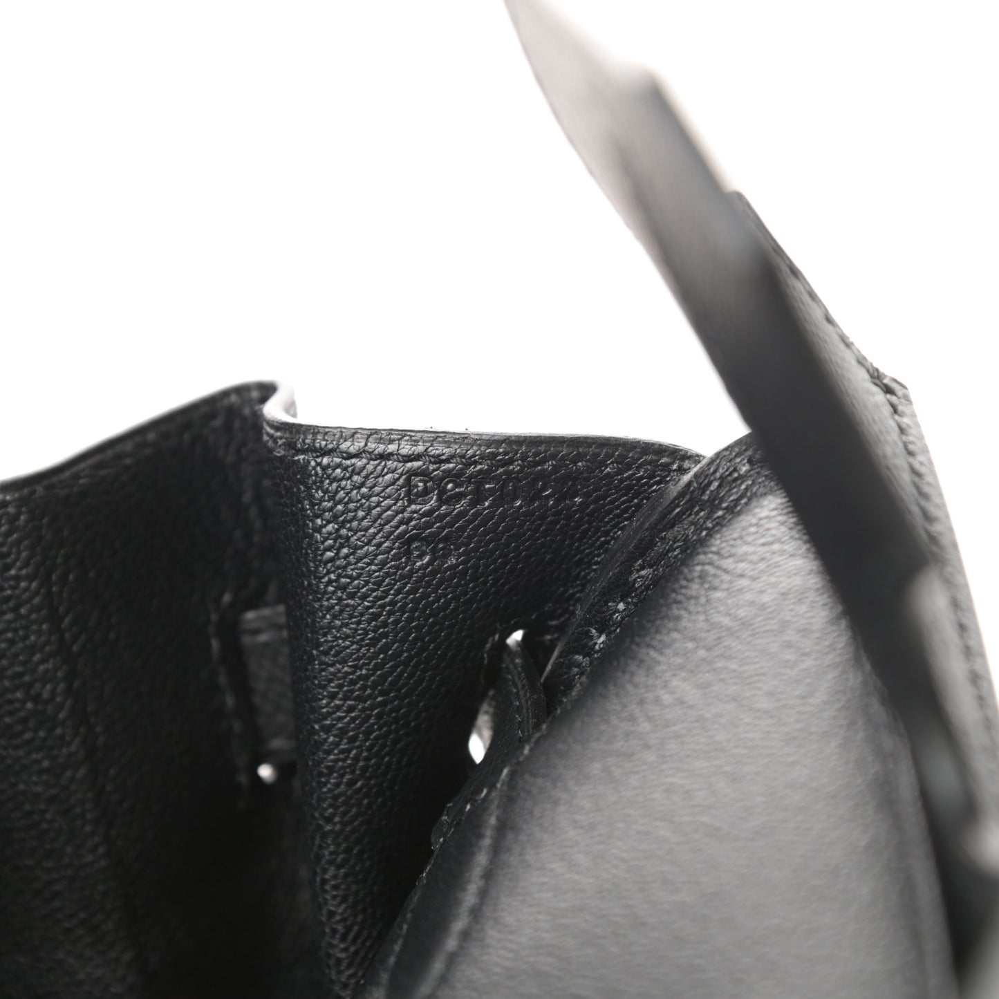 Epsom Birkin 30 Black