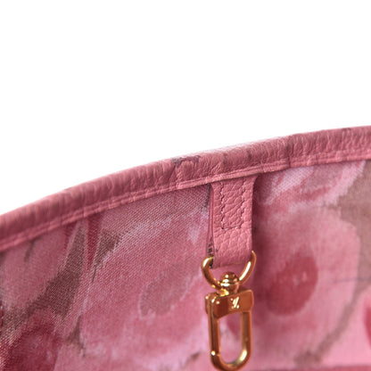 Louis Vuitton Monogram Articles de Voyage Ikat Neverfull GM Rose Velours 12 of 16