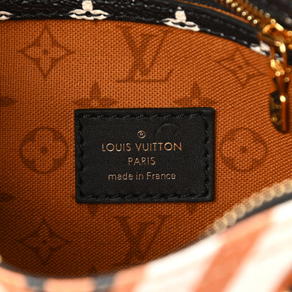 Louis Vuitton Monogram Giant Crafty Speedy Bandouliere 25 Creme Caramel 6 of 7