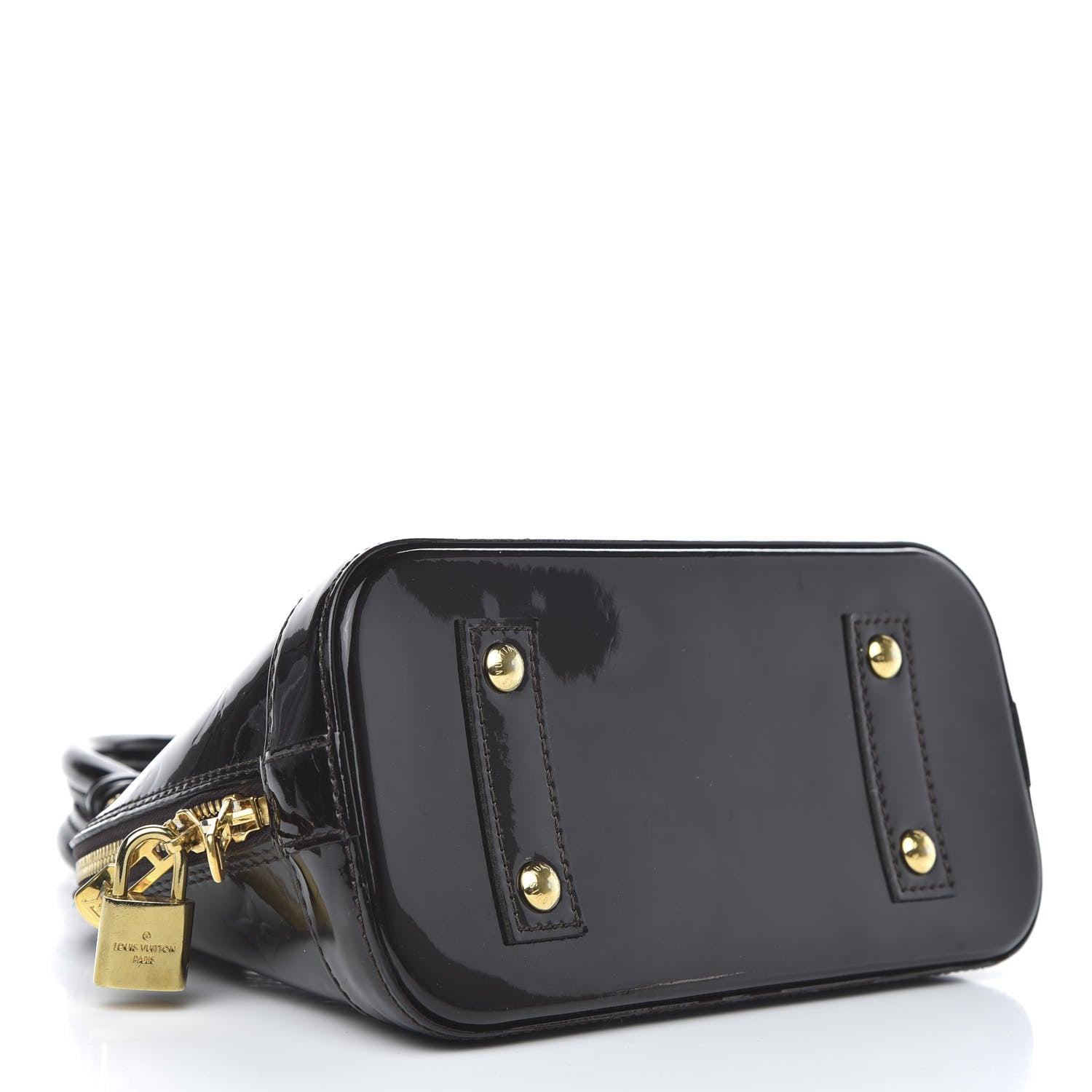 Louis Vuitton Vernis Alma BB Amarante 4 of 9