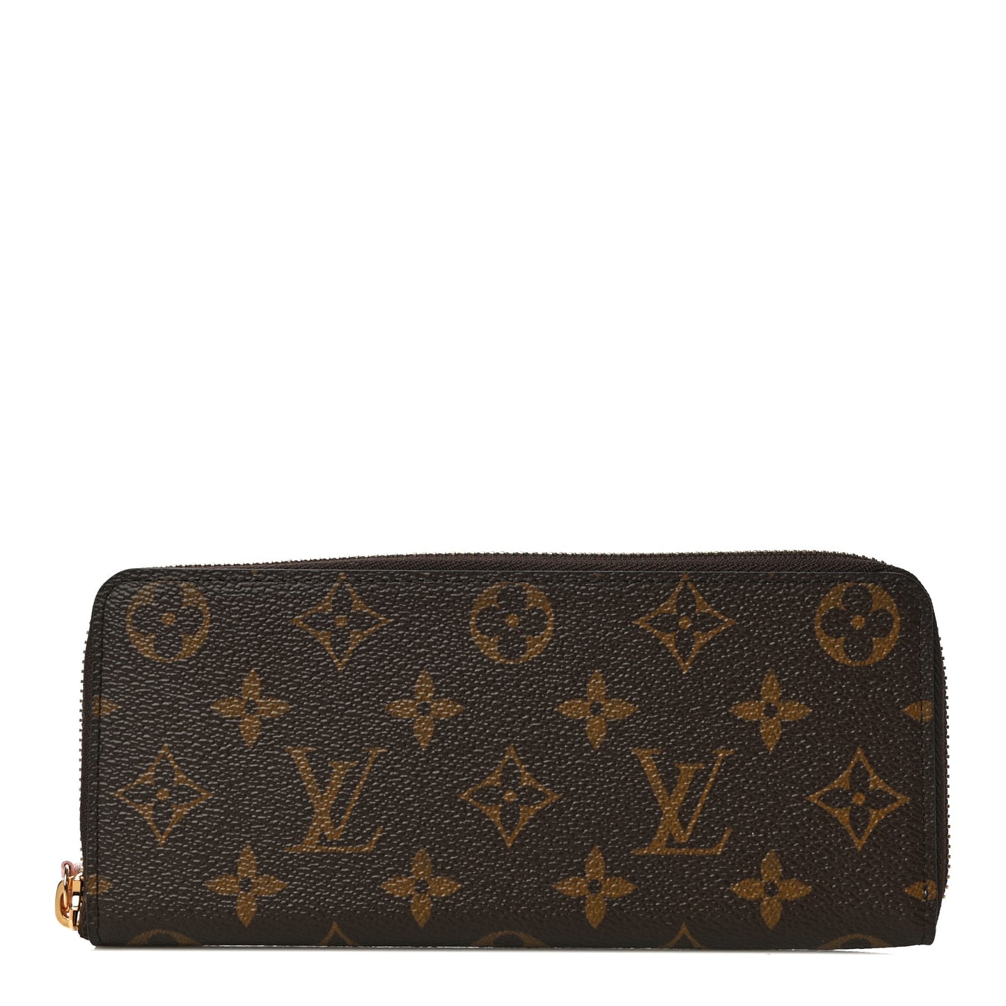 Monogram Clemence Wallet Rose Ballerine