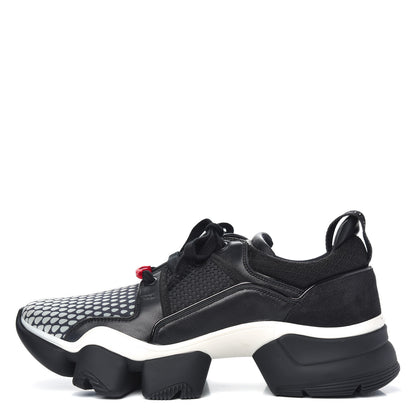 Givenchy Calfskin Neoprene Jaw Low Sneakers 44 Black 1 of 7