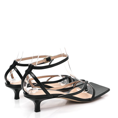 Bottega Veneta Lambskin Stretch Multi Strap 35mm Sandals 38.5 Black 4 of 8