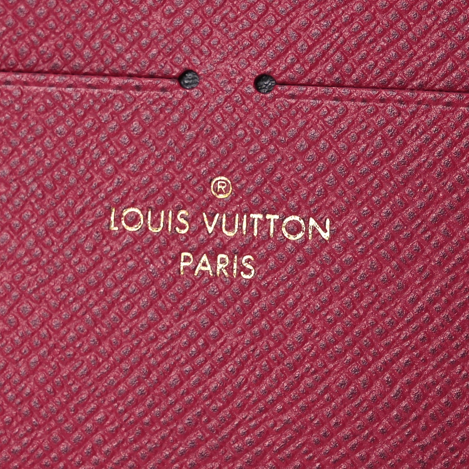 Louis Vuitton Calfskin Felicie Card Holder Insert Fuchsia 6 of 6