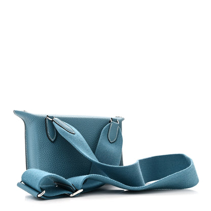 Hermes Togo Videpoches New Blue Jean 2 of 10