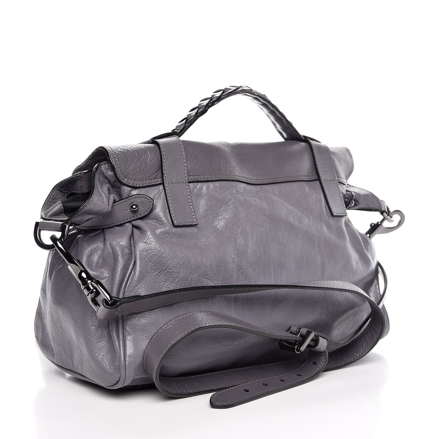 Mulberry Soft Buffalo Medium Alexa Grey 3 of 7