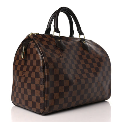 Louis Vuitton Damier Ebene Speedy 30 3 of 9
