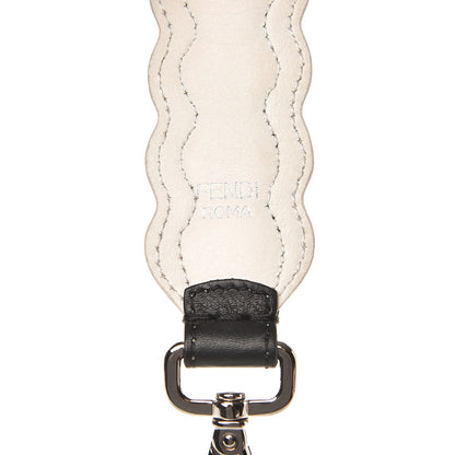 Fendi Calfskin Studded Mini Strap You Black Gold Silver 4 of 5