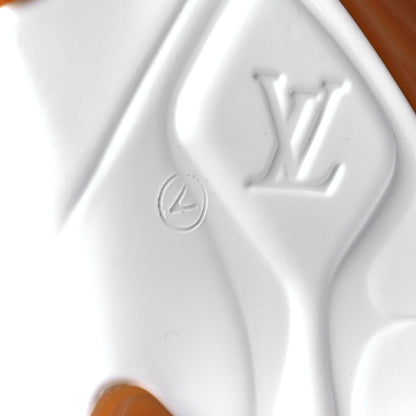 Louis Vuitton Monogram Calfskin Run 55 Sneakers 37.5 White 6 of 9