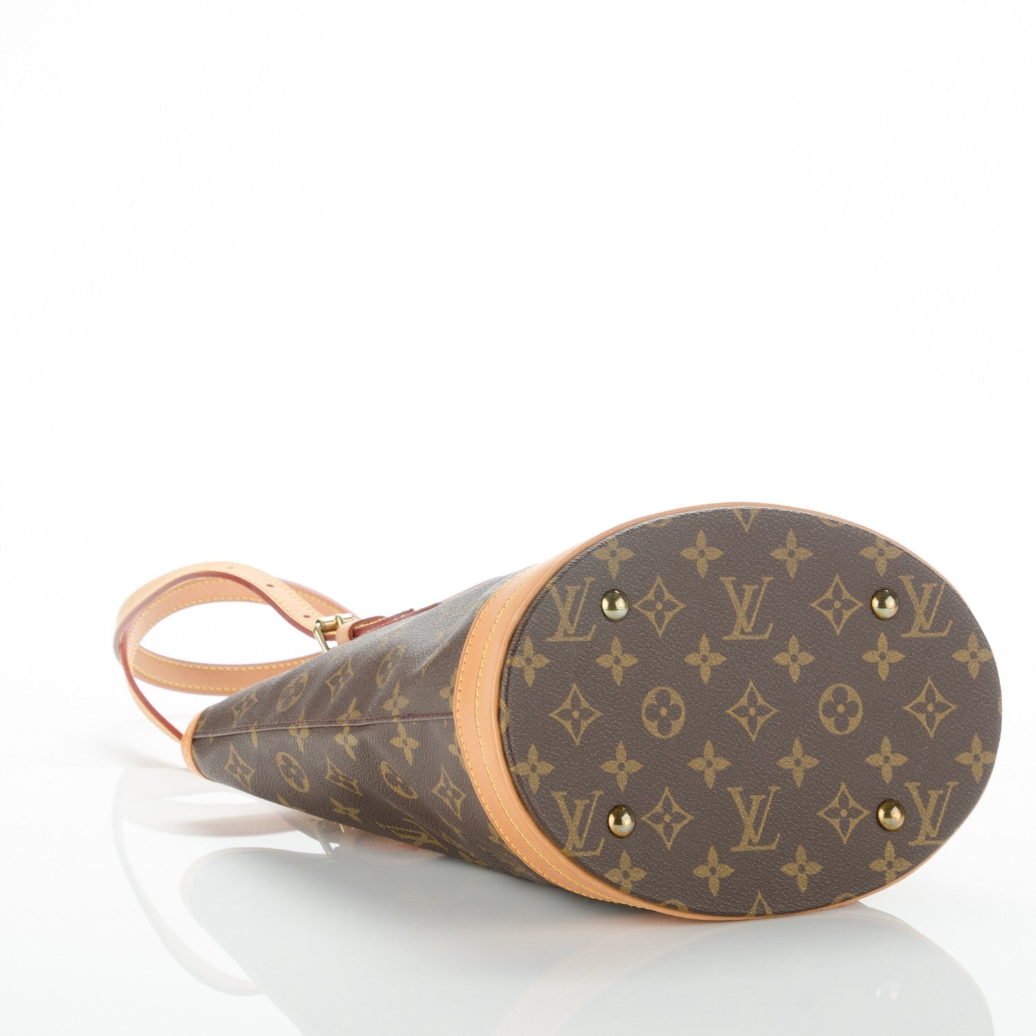 Louis Vuitton Monogram Petit Bucket 23 5 of 8