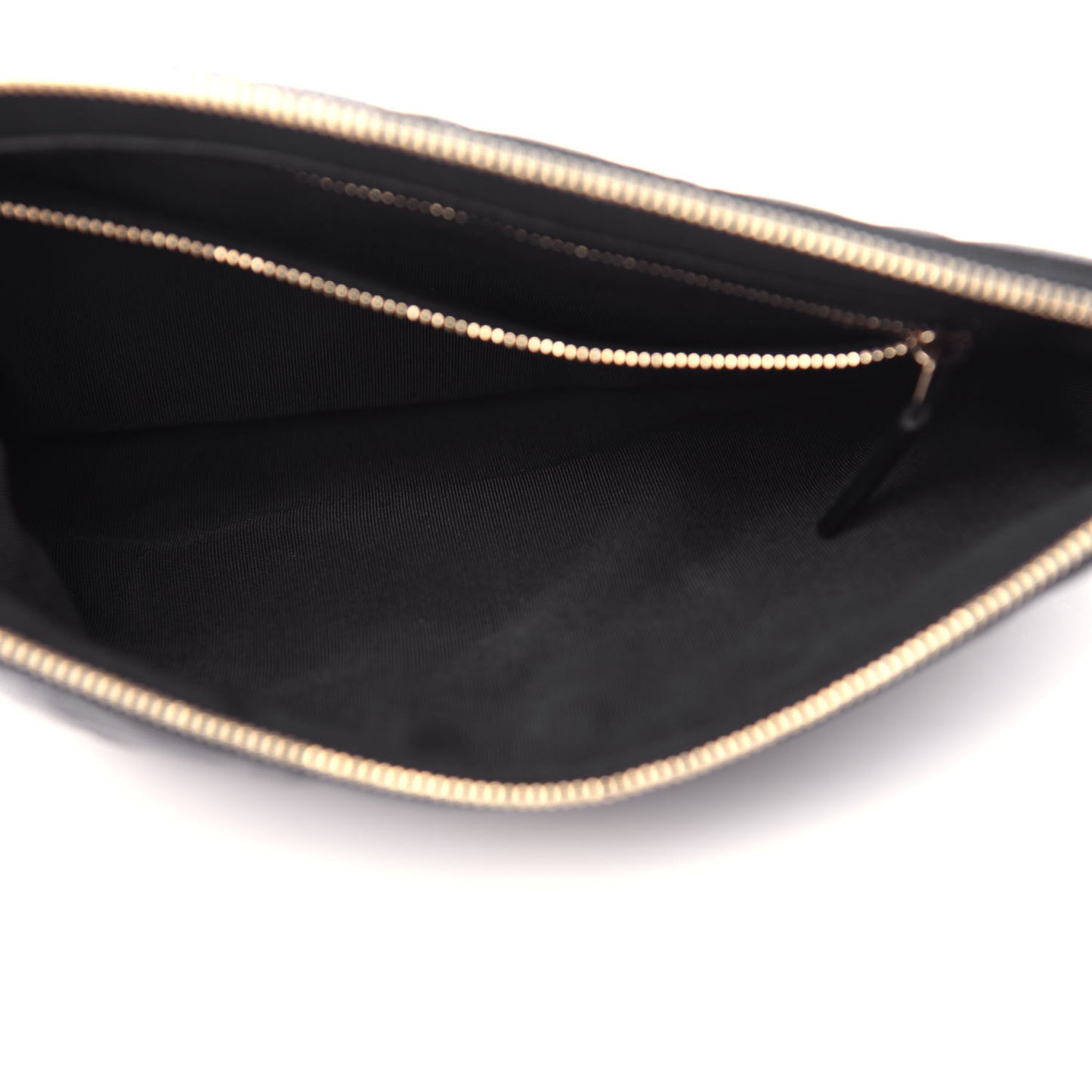 Caviar Quilted Medium Cosmetic Case Black