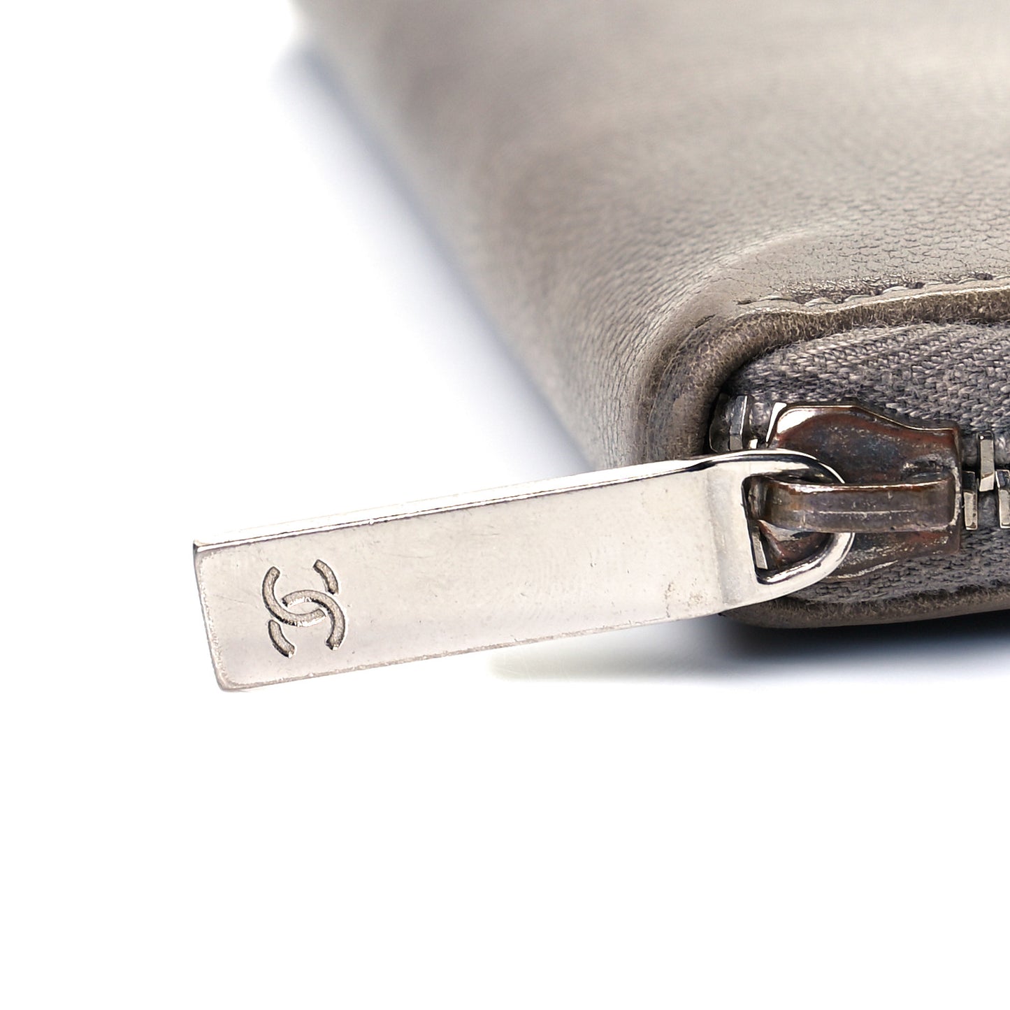 Caviar Large Sevruga Zip Around Wallet Lavender