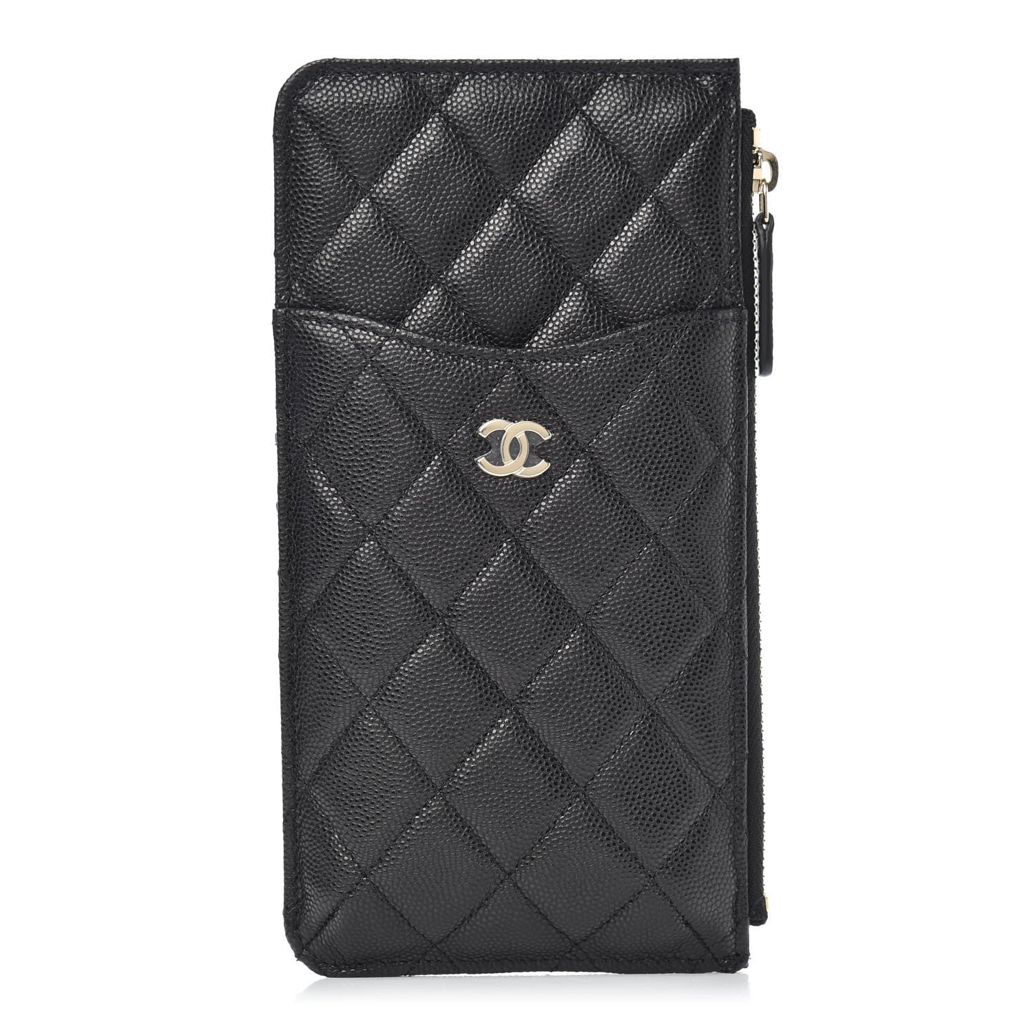 Chanel Caviar Quilted Classic iPhone Pouch Black 1 of 8