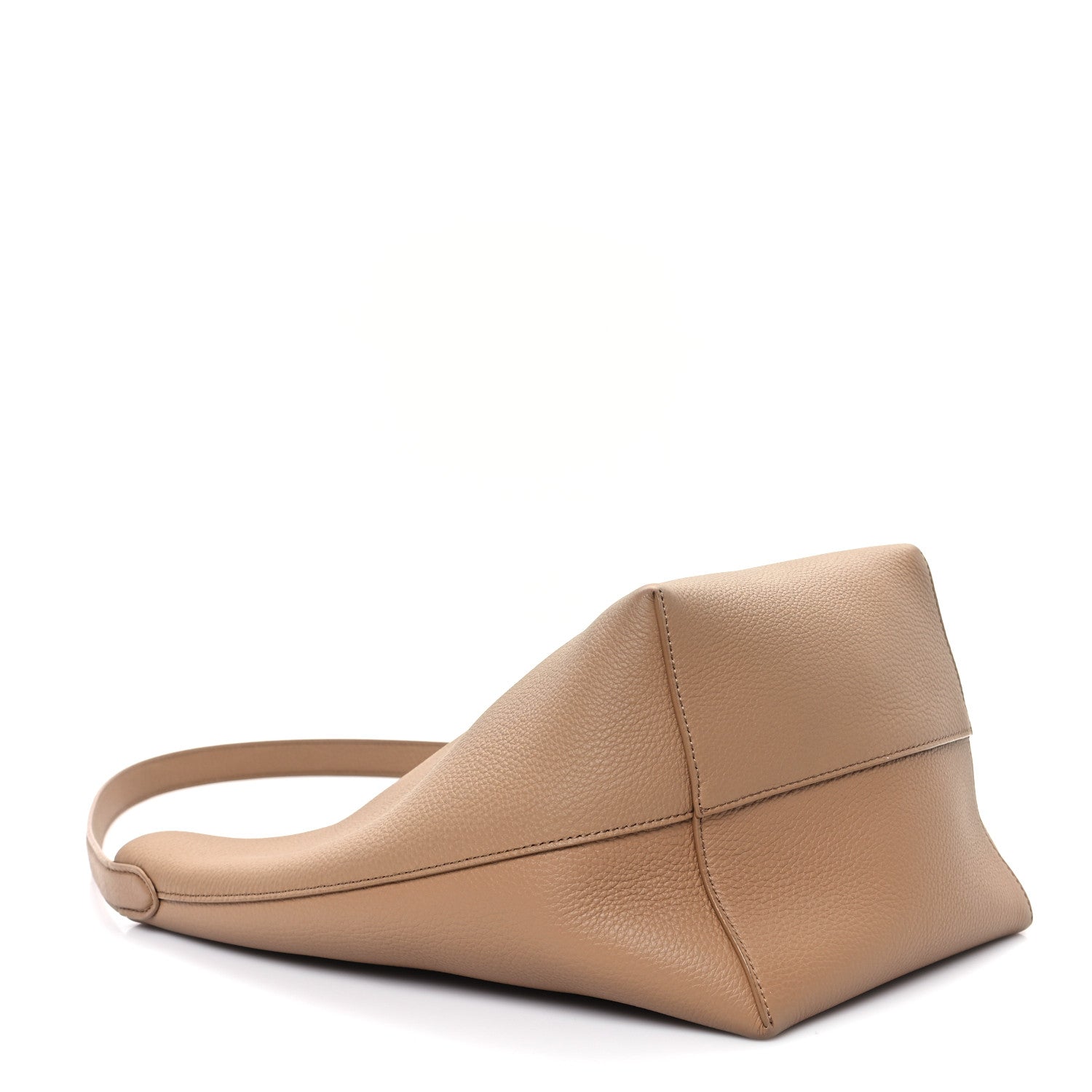 The Row Grained Calfskin Medium N/S Park Tote Sandpit 4 of 9