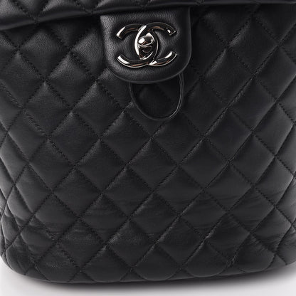 Chanel Lambskin Quilted Small Urban Spirit Backpack Black 8 of 8
