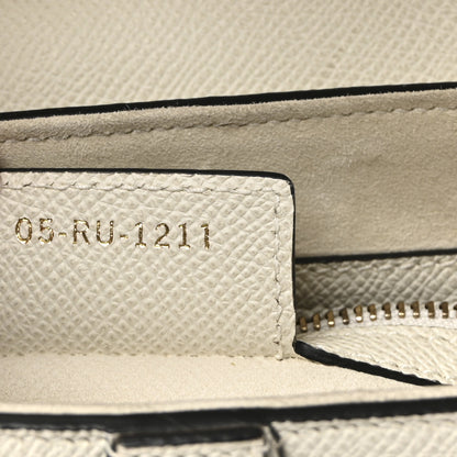 Christian Dior Grained Calfskin Saddle Bag White 7 of 10
