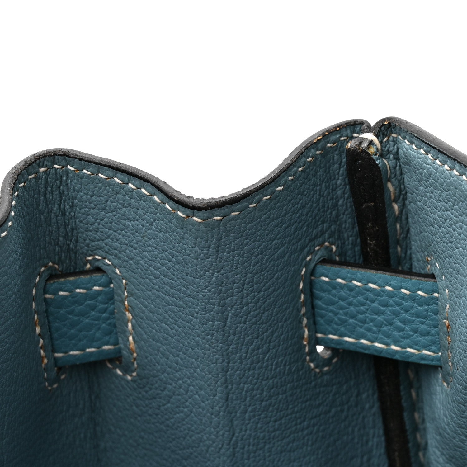 Hermes Togo BIRKIN 30 Blue Jean 16 of 19