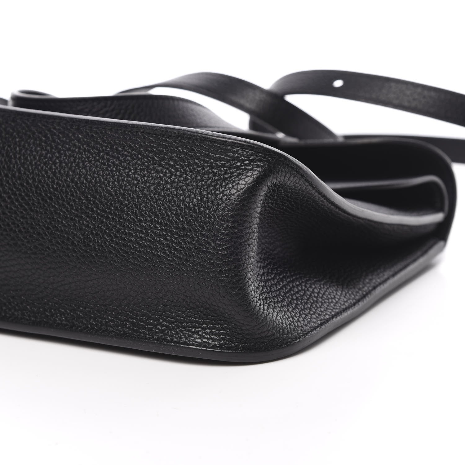 Hermes Taurillon Clemence Halzan 31 GM Black 12 of 12