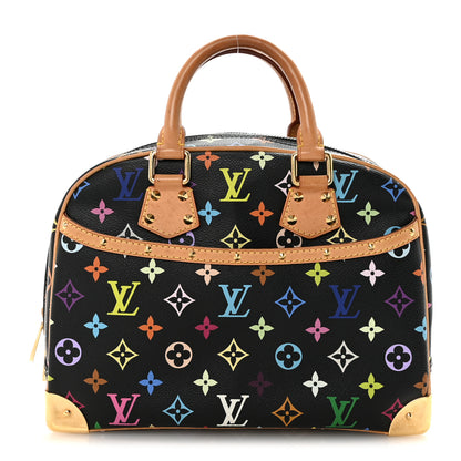 Louis Vuitton Monogram Multicolor Trouville Black 1 of 9